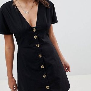 ASOS Design Button Dress